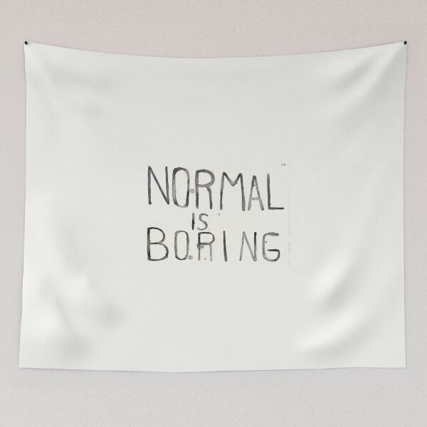 Item preview, Normal is Boring designed and sold by magnetarball.