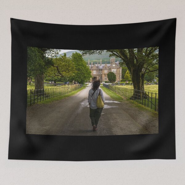 Item preview, A woman enjoys walks in Killarney National Park, near the town of Killarney, Ireland designed and sold by AlbertMi.