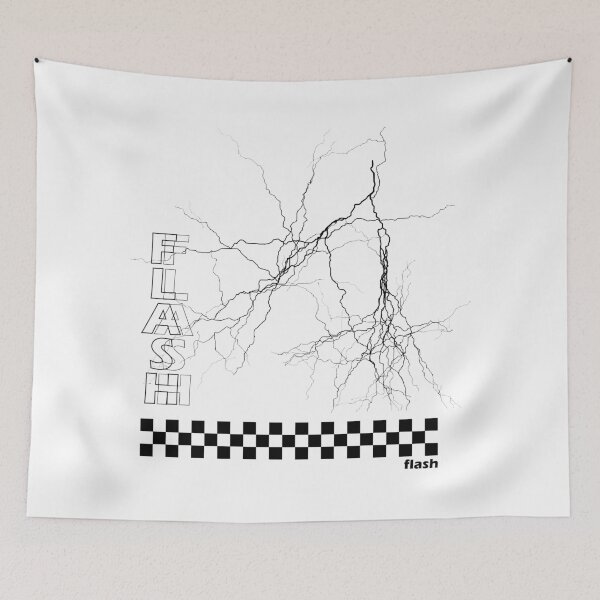 Item preview, Flash lightning checkers streetwear design designed and sold by ItsMemeMachine.