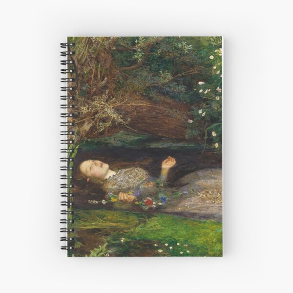 Aperçu de l'œuvre Ophélie - John Everett Millais - 1852 créée et vendue par justonedesign.