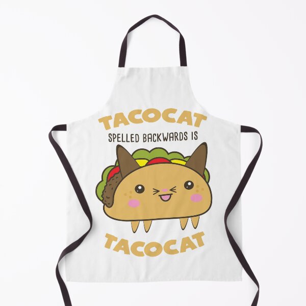 Item preview, TACOCAT spelled backwards is TACOCAT | Funny Cute Kawaii Taco Cat designed and sold by Rabbitti.