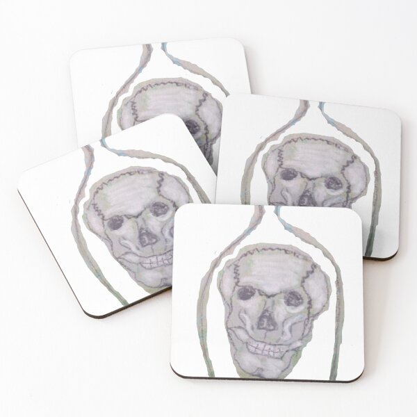 Item preview, Skull in hourglass, countdown timer, designed and sold by NessArtByEwa.