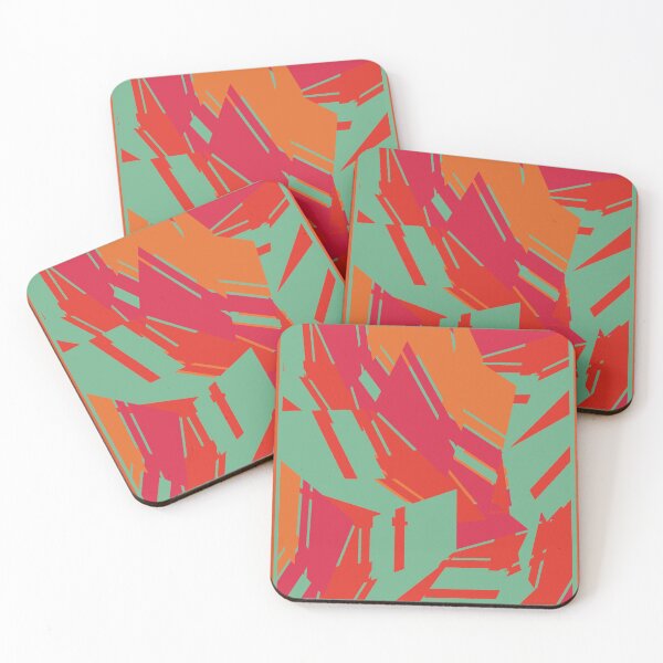 Item preview, vibrant color abstract pattern designed and sold by cemreyigitsahin.