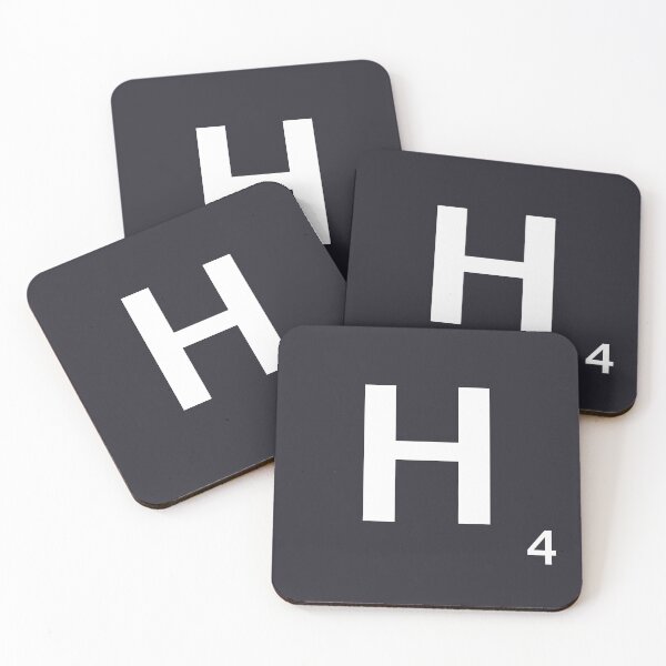 Item preview, Azulejo Scrabble H designed and sold by CyberCult Store.