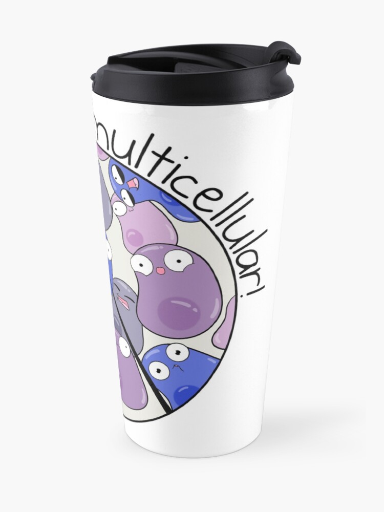 Alternate view of Proud to be Multicellular Travel Mug