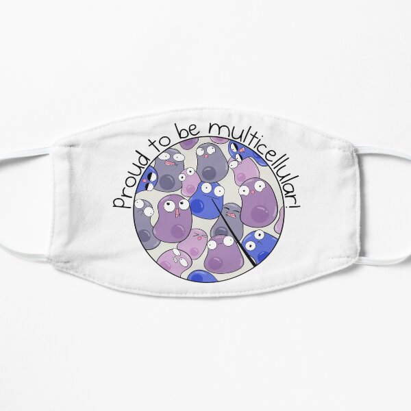 Proud to be Multicellular Flat Mask