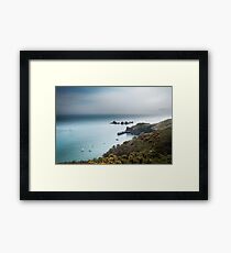 Sark Landscape - Visitors Harbour Framed Print