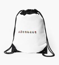 Final Fantasy IX (All sprites) Drawstring Bag