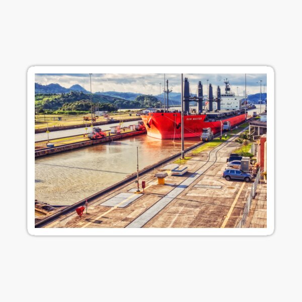 Panama Canal Sticker