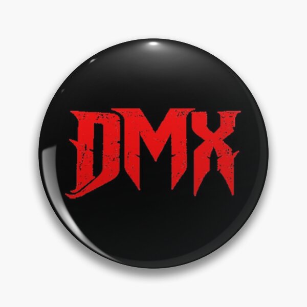 Dmx Red Logo Pin