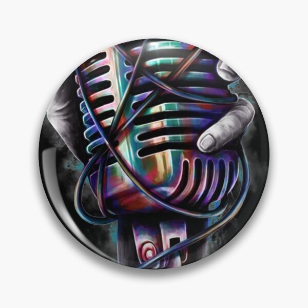 Item preview, Colorful Microphone In Hand Classic T-Shirt designed and sold by WilmerHills.