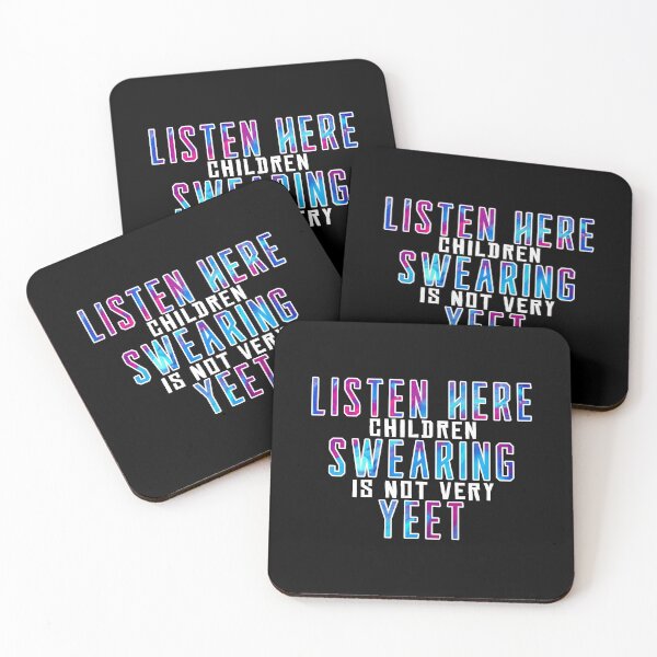Item preview,  Listen here children swearing is not yeet designed and sold by Captain-Jackson.