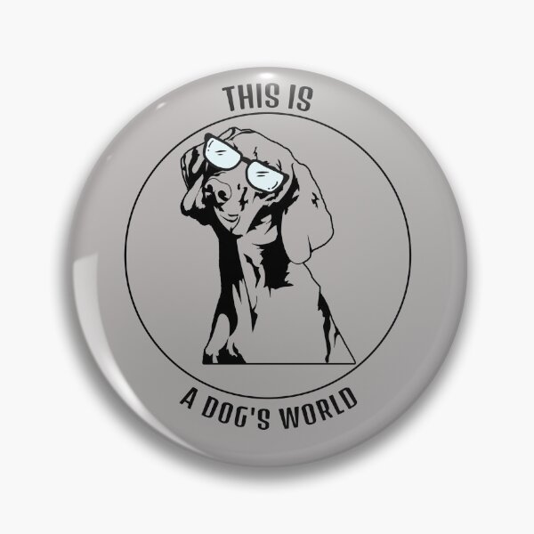Item preview, This is a dog's world designed and sold by HobbiesAndFun.