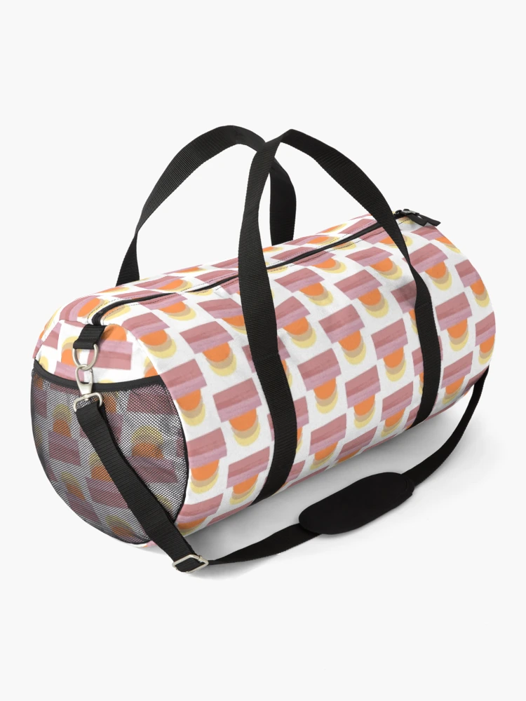 Thumbnail 2 of 3, Duffle Bag, Abstract Sunset designed and sold by Rislam.