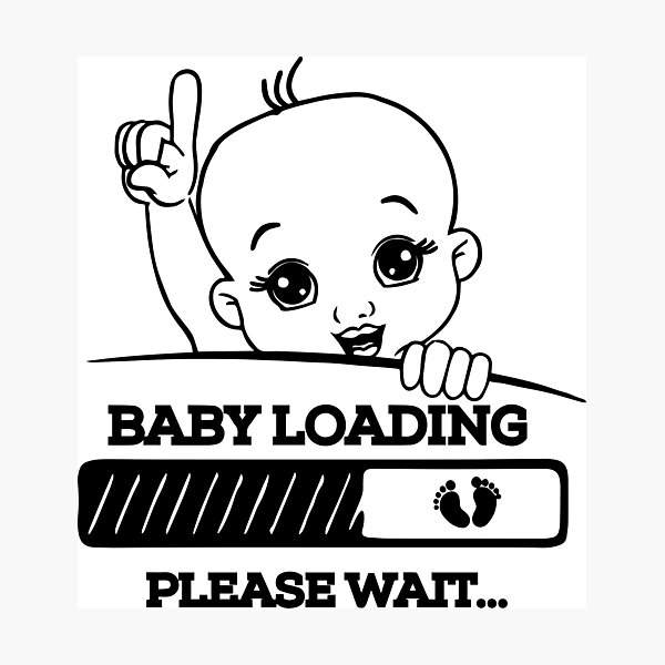 Decoracion Baby Loading Redbubble