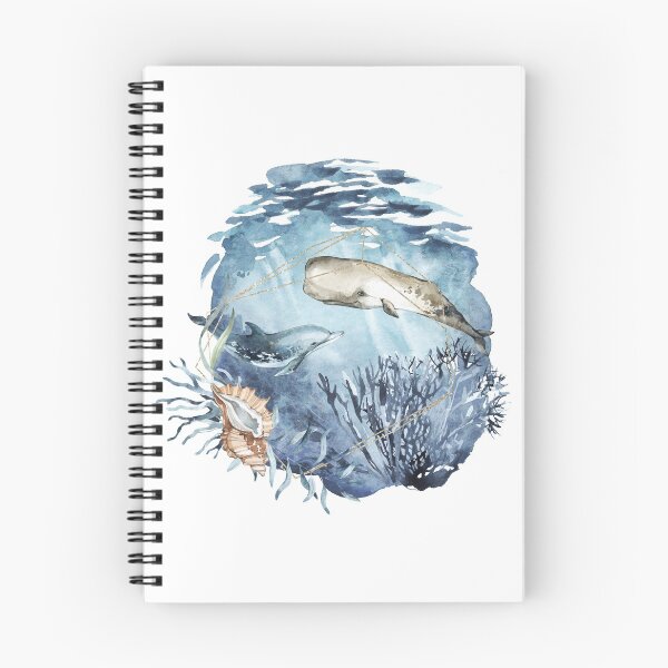 Item preview, Dolphin and Beluga Under the Sea designed and sold by mistyful.