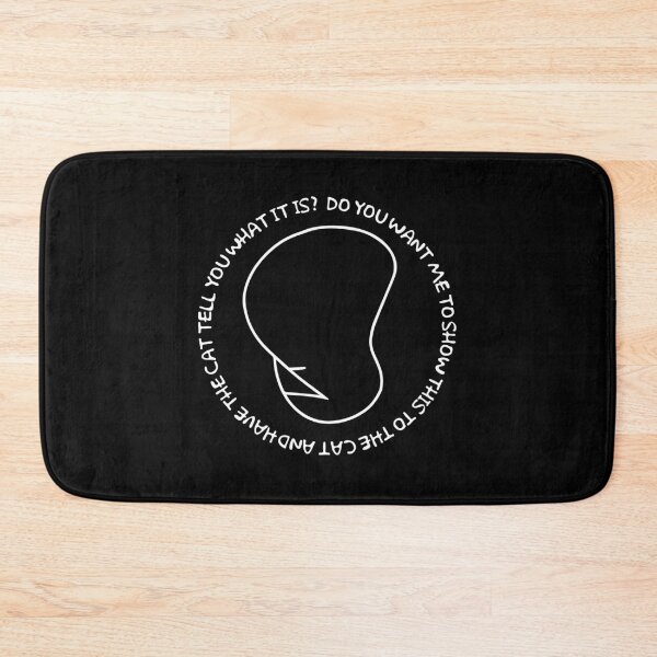 Item preview, dignity cat white text designed and sold by wozsimps.