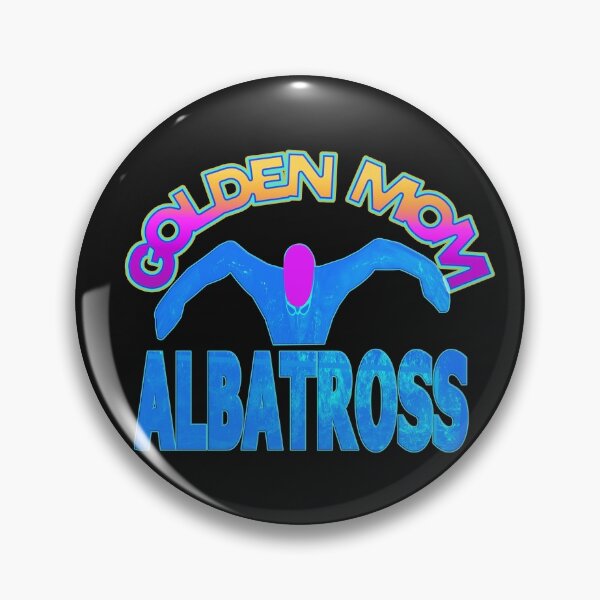 Item preview,  GOLDEN MOM ALBATROSS - FUNNY MOM BUTTERFLY SWIMMER  designed and sold by Ralek.