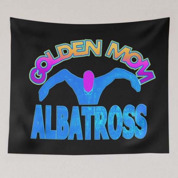 Item preview,  GOLDEN MOM ALBATROSS - FUNNY MOM BUTTERFLY SWIMMER  designed and sold by Ralek.