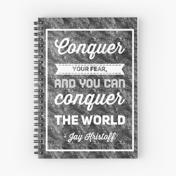 Item preview, Conquer your fear - Nevernight Quote designed and sold by marieby.