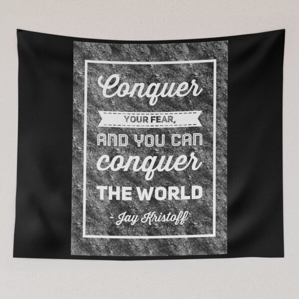 Item preview, Conquer your fear - Nevernight Quote designed and sold by marieby.