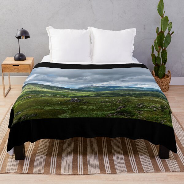 Item preview, Clouds and green mountains, amazing nature of Ireland in Killarney National Park, near the town of Killarney, County Kerry designed and sold by AlbertMi.