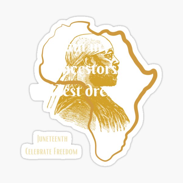 Artikel-Vorschau von Ich bin meine Vorfahren Wildest Dreams Juneteenth Celebrate Freedom, designt und verkauft von SavvyWordsInc.