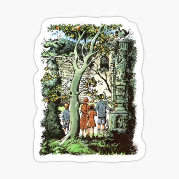 The Pevensies in the Apple Orchard - Prince Caspian Sticker