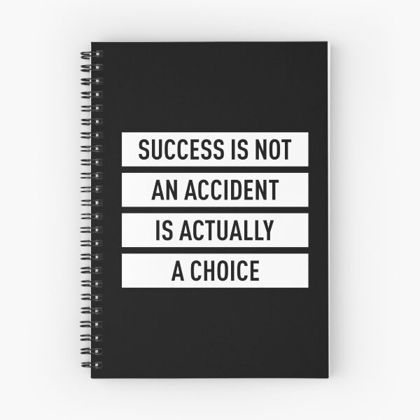 Item preview, Sucess Is Not An Accident Is Actually A Choice (White) designed and sold by FilipeFerreira.