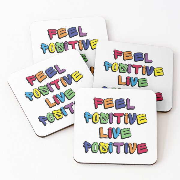 Item preview, Feel Positive , Live Positive designed and sold by YOYOCollection.