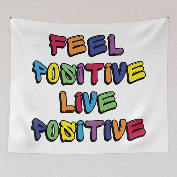 Item preview, Feel Positive , Live Positive designed and sold by YOYOCollection.
