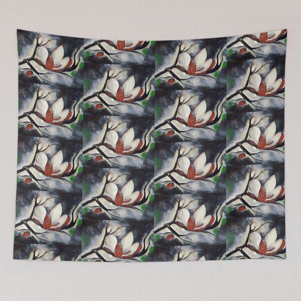 Item preview, Red Magnolia Blossom designed and sold by EloiseArt.