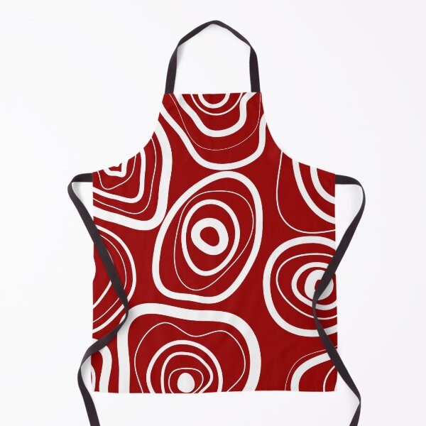 Item preview, Red and white swirls designed and sold by baixu.