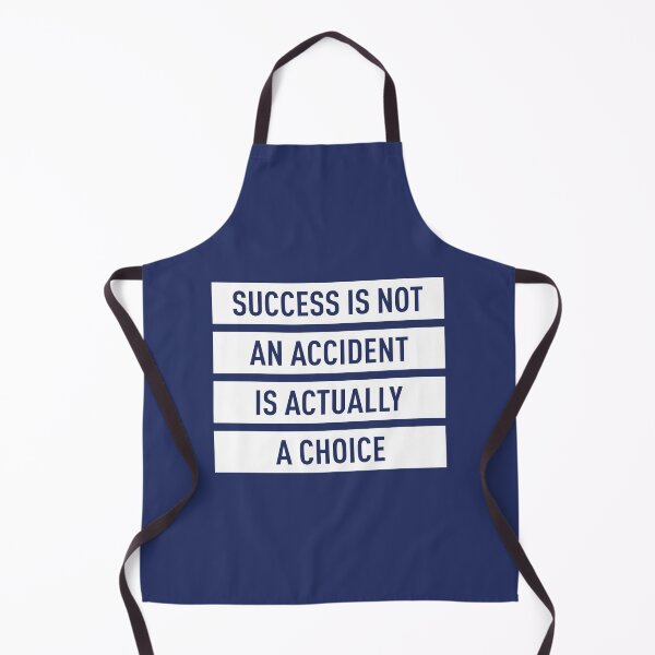 Item preview, Sucess Is Not An Accident Is Actually A Choice (Blue BG) designed and sold by FilipeFerreira.