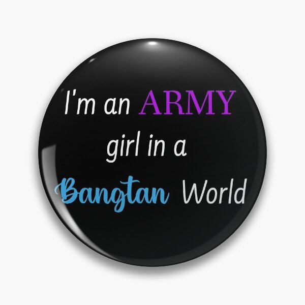 Item preview, im an army girl in a bangtan world, funny BTS army white  designed and sold by mikrocosmox.