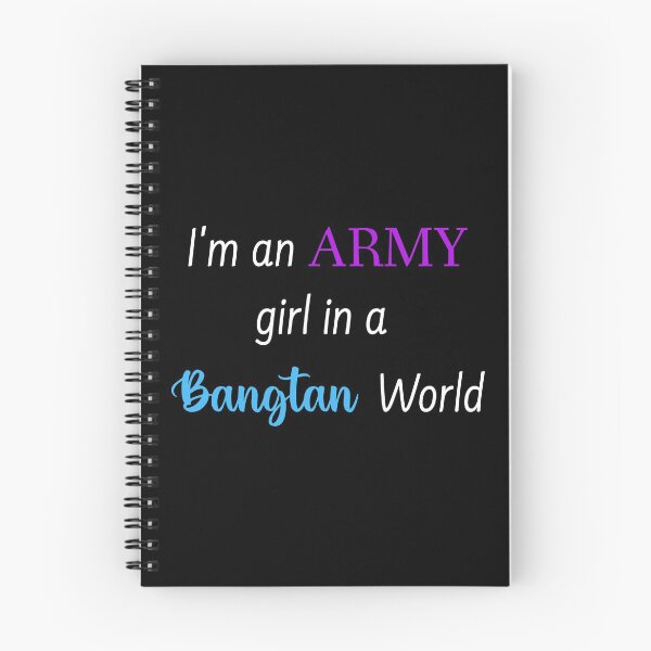 Item preview, im an army girl in a bangtan world, funny BTS army white  designed and sold by mikrocosmox.