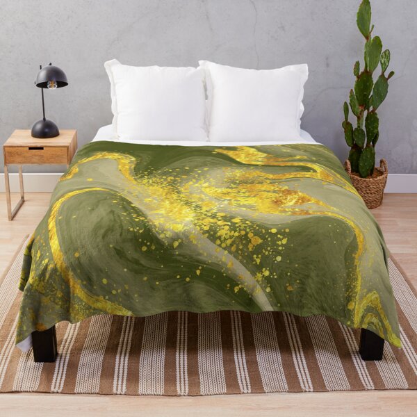 Item preview, Green Marble Gold Marbling designed and sold by ZaydounStark.