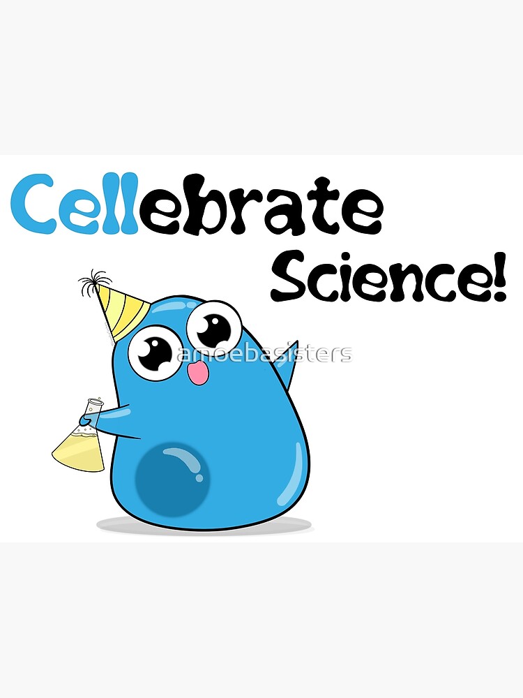 Thumbnail 2 of 2, Greeting Card, Cellebrate Science! designed and sold by amoebasisters.