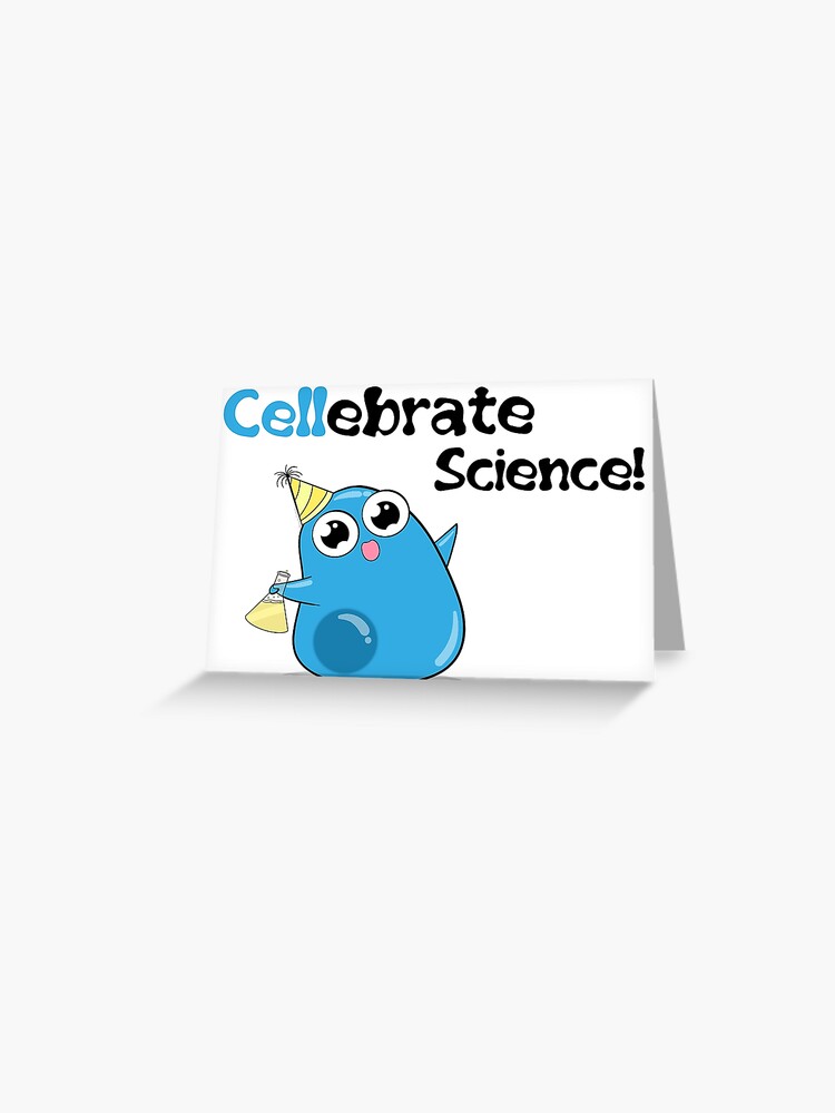 Thumbnail 1 of 2, Greeting Card, Cellebrate Science! designed and sold by amoebasisters.