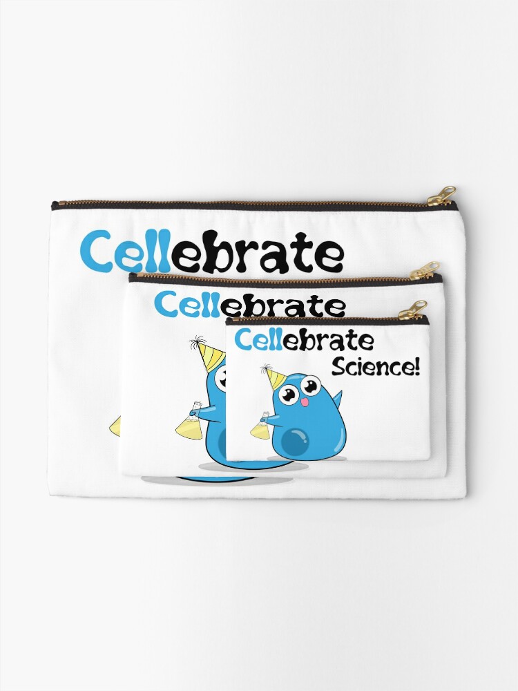 Alternate view of Cellebrate Science! Zipper Pouch