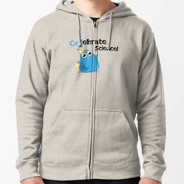 Cellebrate Science! Zipped Hoodie