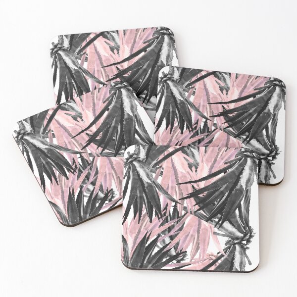 Item preview, Cactus Pattern Black And Pink designed and sold by Designs By YL.