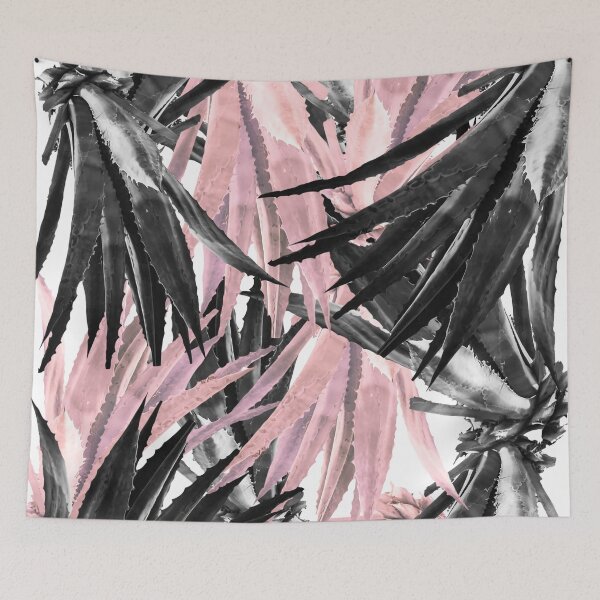 Item preview, Cactus Pattern Black And Pink designed and sold by Designs By YL.