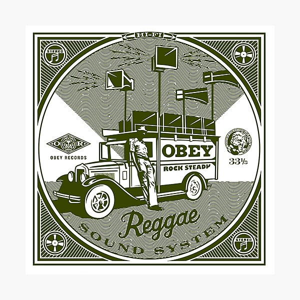 Reggae Sound System Photographic Print