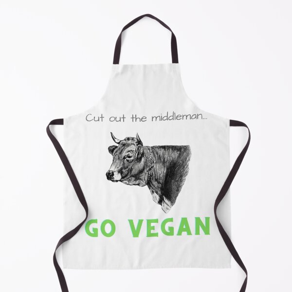 Item preview, Go vegan designed and sold by RoamingRabbit.