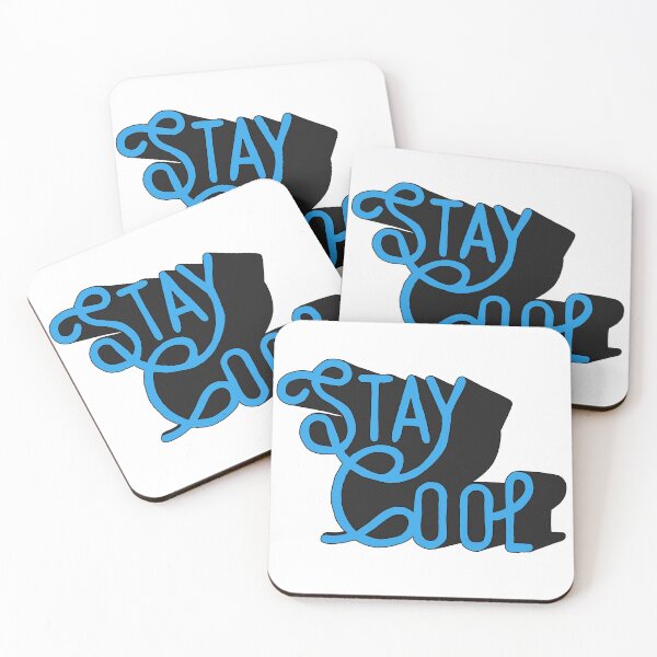 Item preview, Stay Cool- blue designed and sold by statonka.