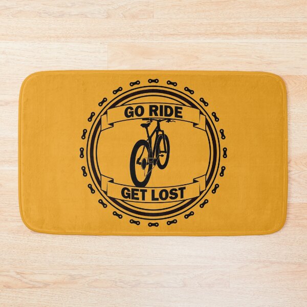 Item preview, Go Ride Get Lost Bike Chain Logo MTB Black designed and sold by RabeDesigns.