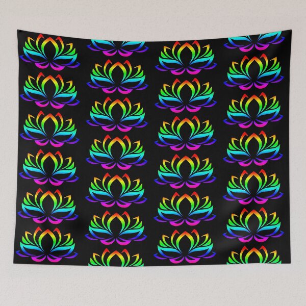 Artikelvorschau, Sanfte "Tasche" Lotusblume im Regenbogen entworfen und verkauft von RosieSunflower.
