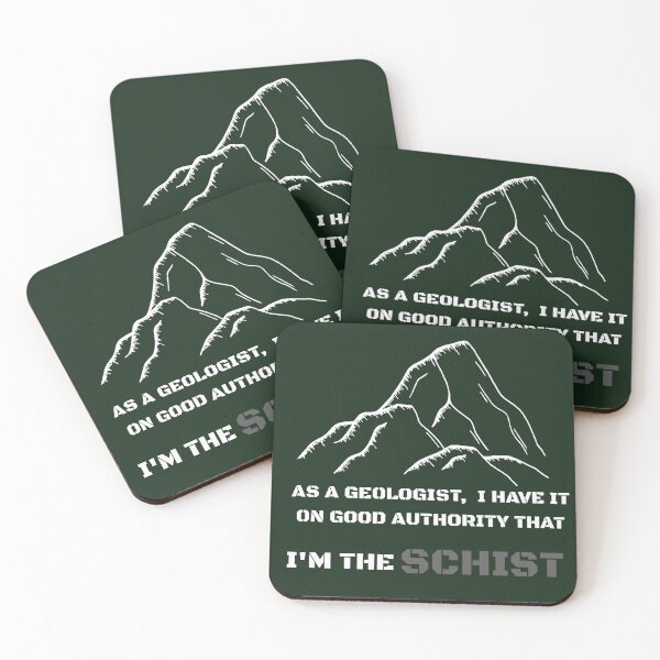 Item preview, Funny Geology Schist pun (I'm the schist) designed and sold by TheGeoShop.