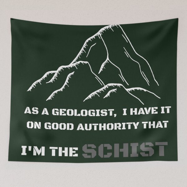 Item preview, Funny Geology Schist pun (I'm the schist) designed and sold by TheGeoShop.
